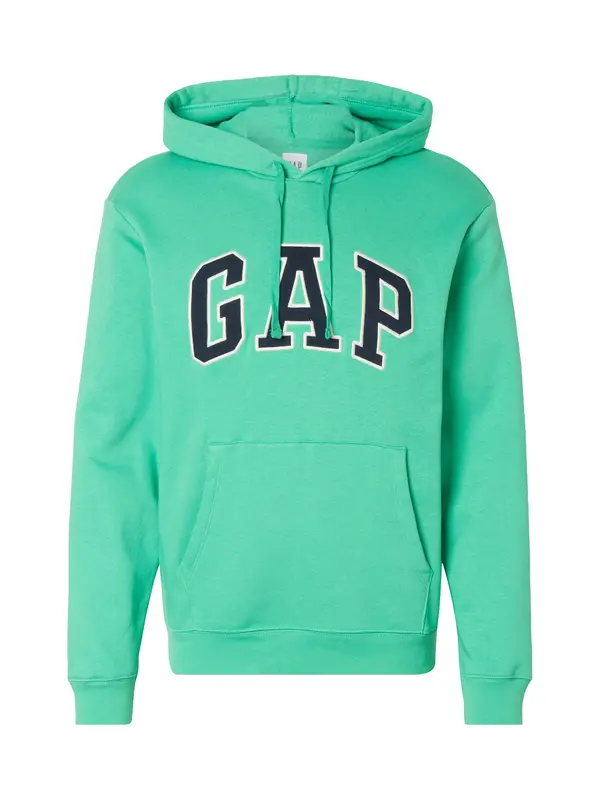 GAP GAP Majica 'HERITAGE'  mornarska / svetlo zelena