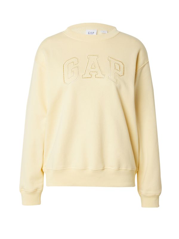 GAP GAP Majica 'HERITAGE'  pastelno rumena