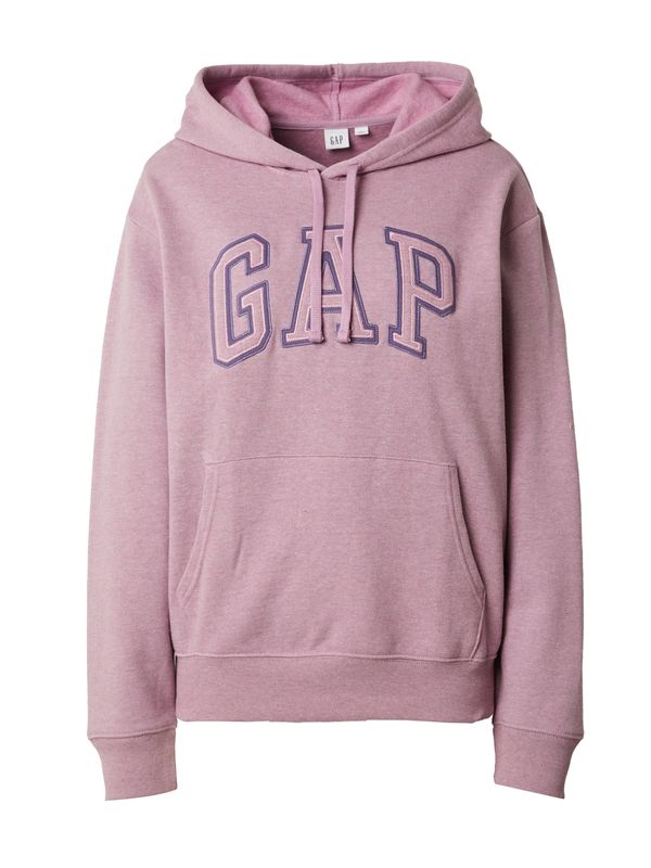 GAP GAP Majica 'HERITAGE'  sliva / vijolično modra