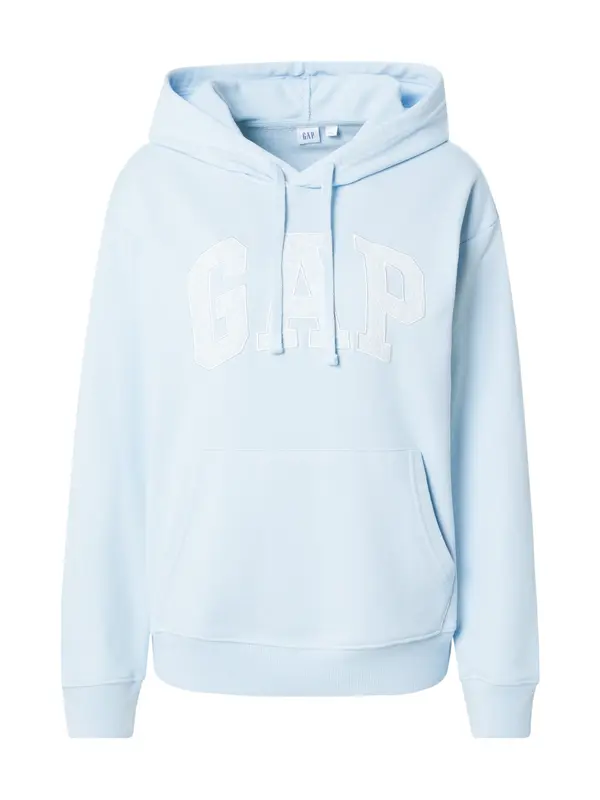 GAP GAP Majica 'HERITAGE'  svetlo modra / bela