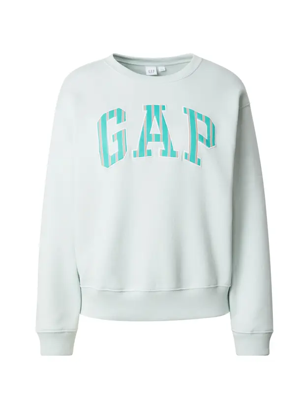 GAP GAP Majica 'HERITAGE'  turkizna / svetlo rjava / meta / pastelno lila