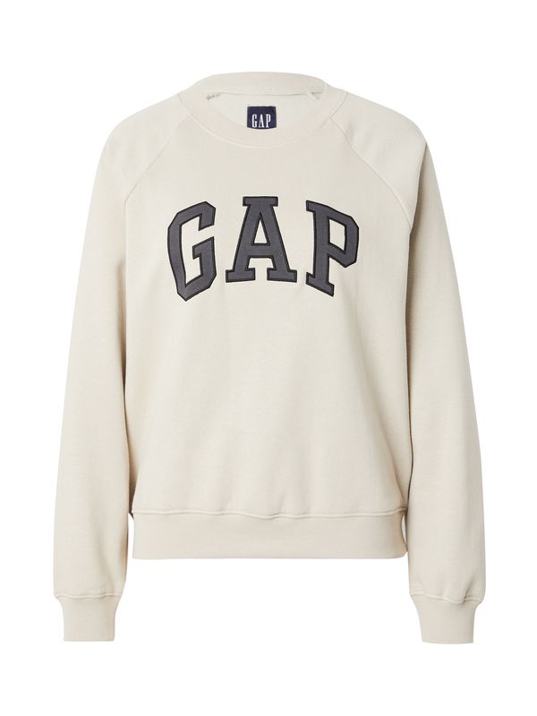 GAP GAP Majica 'HOLIDAY'  bež / temno siva / črna