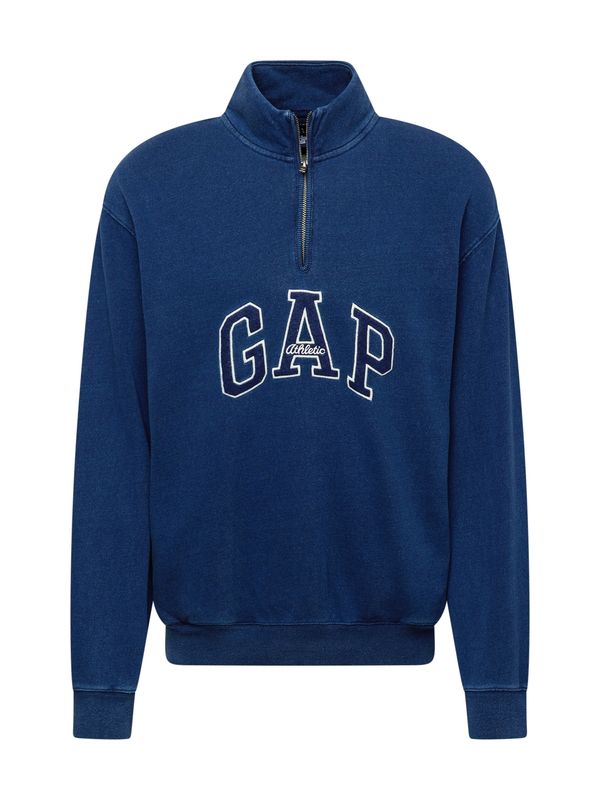 GAP GAP Majica  indigo / off-bela