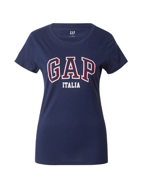 GAP GAP Majica 'ITALIA'  mornarska / rdeča / bela