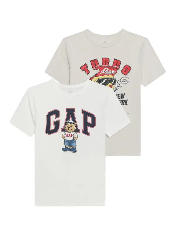 GAP GAP Majica  kit / marine / črna / bela