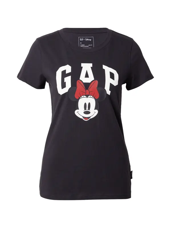 GAP GAP Majica  krvavo rdeča / črna / bela