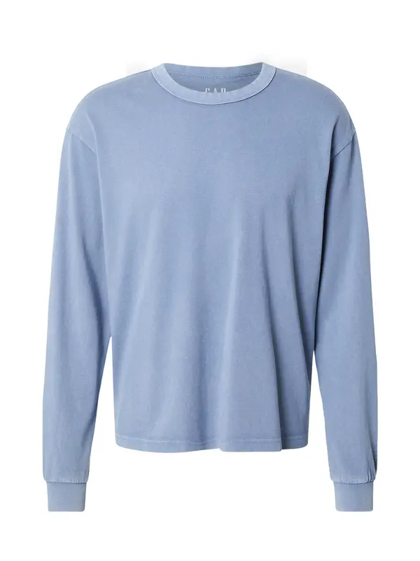 GAP GAP Majica 'LS HVY CROP TEE'  svetlo modra