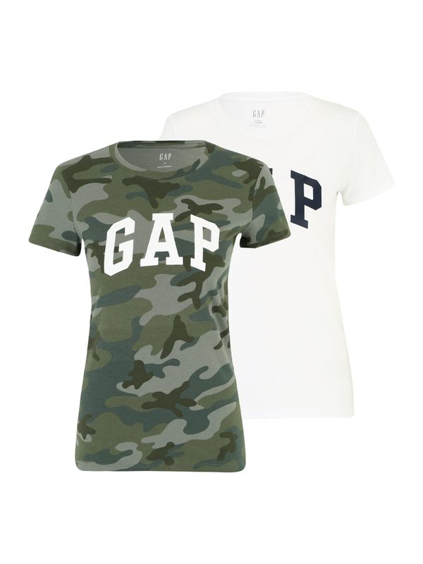 GAP GAP Majica  marine / kaki / oliva / bela