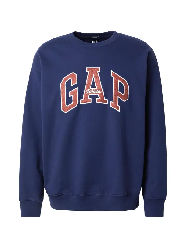 GAP GAP Majica  marine / rjasto rjava / bela