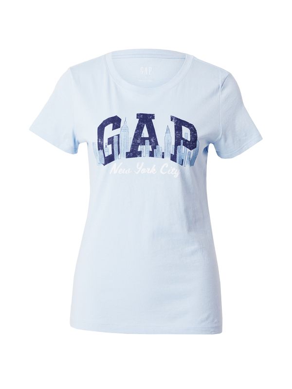 GAP GAP Majica  marine / svetlo modra / bela