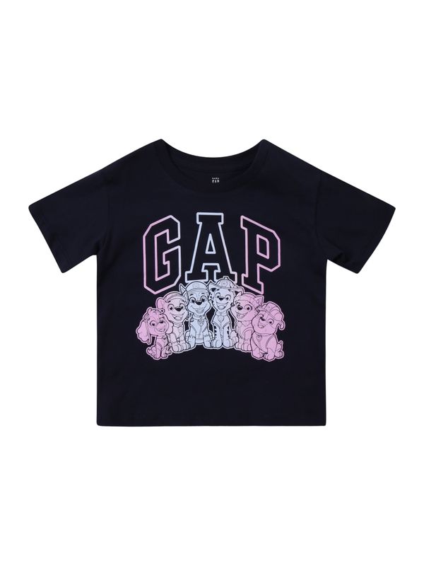 GAP GAP Majica  marine / svetlo modra / svetlo roza