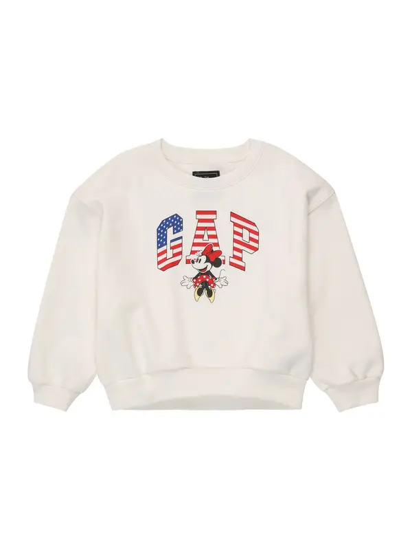 GAP GAP Majica 'MICKEY AMERICANA'  bež / marine / rdeča / bela
