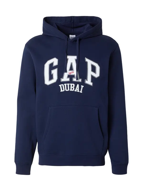 GAP GAP Majica 'NEW DUBAI'  mornarska / rdeča / bela
