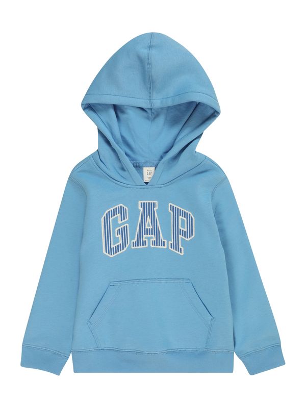 GAP GAP Majica 'NOVELTY'  modra / svetlo modra / bela