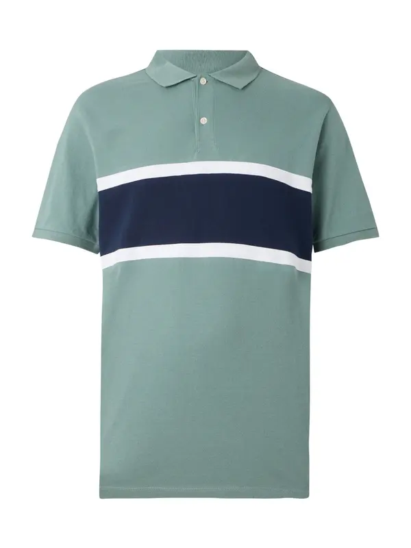 GAP GAP Majica 'NOVELTY'  temno modra / meta / bela