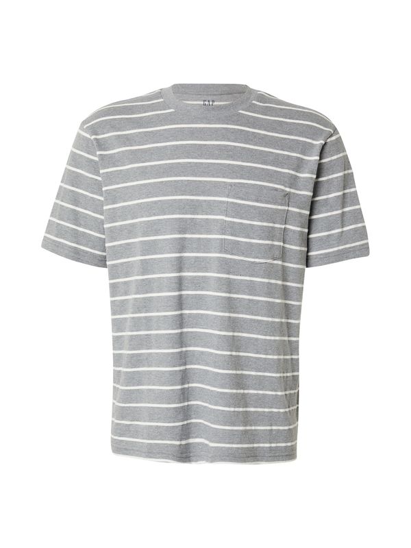 GAP GAP Majica  pegasto črna / bela