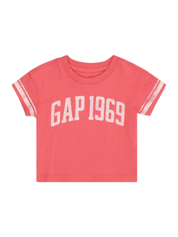 GAP GAP Majica  rdeča / off-bela