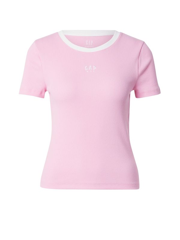 GAP GAP Majica  roza / bela