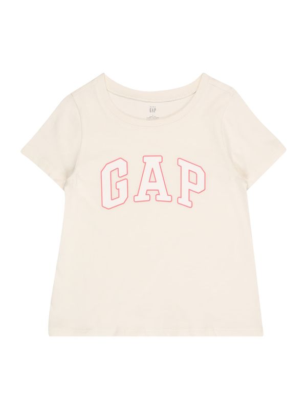 GAP GAP Majica  roza / bela / off-bela