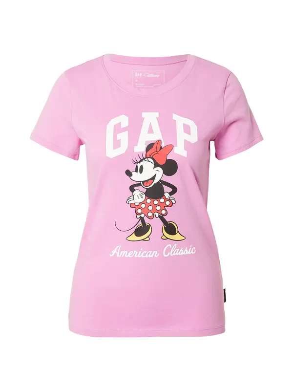 GAP GAP Majica  roza / rdeča / bela