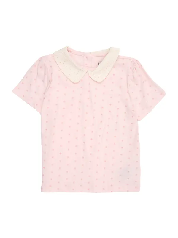 GAP GAP Majica  roza / rosé / volneno bela