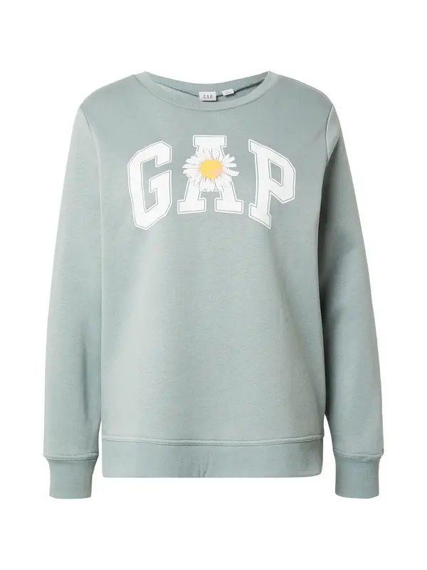 GAP GAP Majica  rumena / pastelno zelena / bela