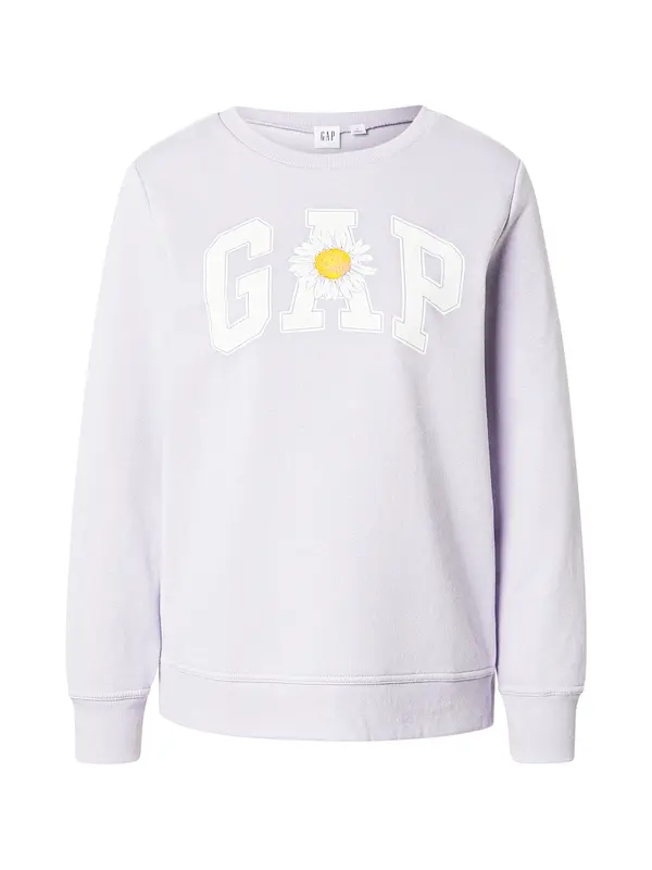 GAP GAP Majica  rumena / svetlo lila / bela
