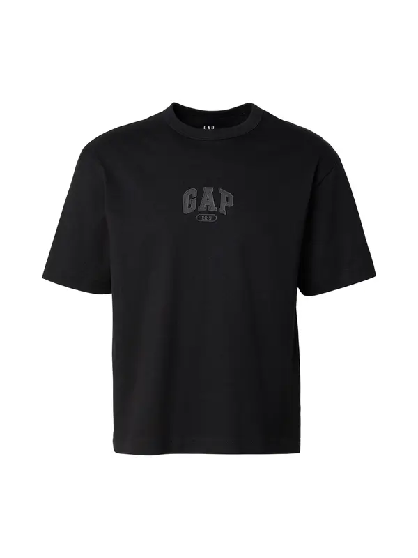 GAP GAP Majica  siva / črna