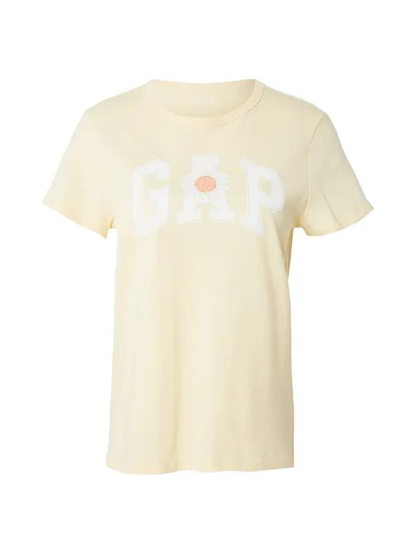 GAP GAP Majica  svetlo rumena / temno rumena / losos / bela