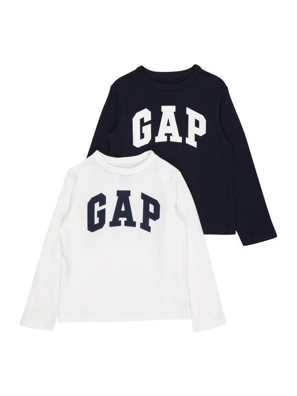 GAP GAP Majica  temno modra / bela