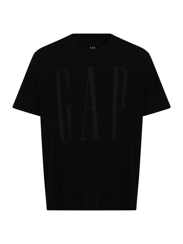 GAP GAP Majica  temno siva / črna