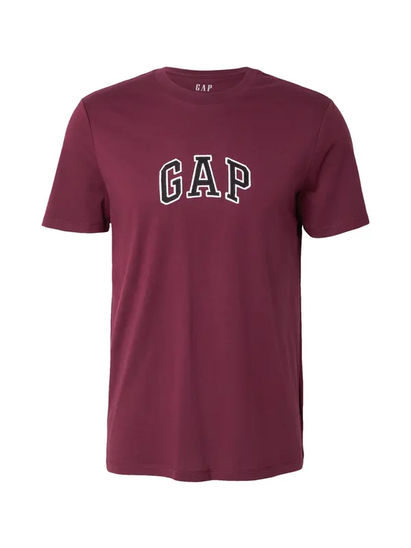 GAP GAP Majica  vinsko rdeča / črna / bela