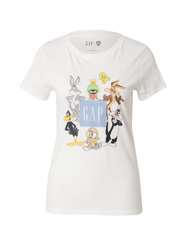 GAP GAP Majica 'WB - LOONEY TOONS'  svetlo modra / rumena / črna / off-bela