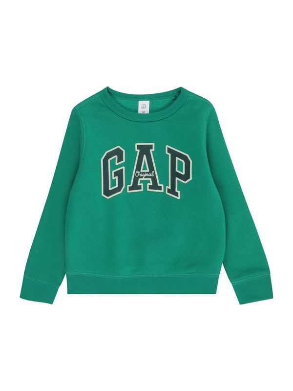 GAP GAP Majica  zelena / jelka / off-bela