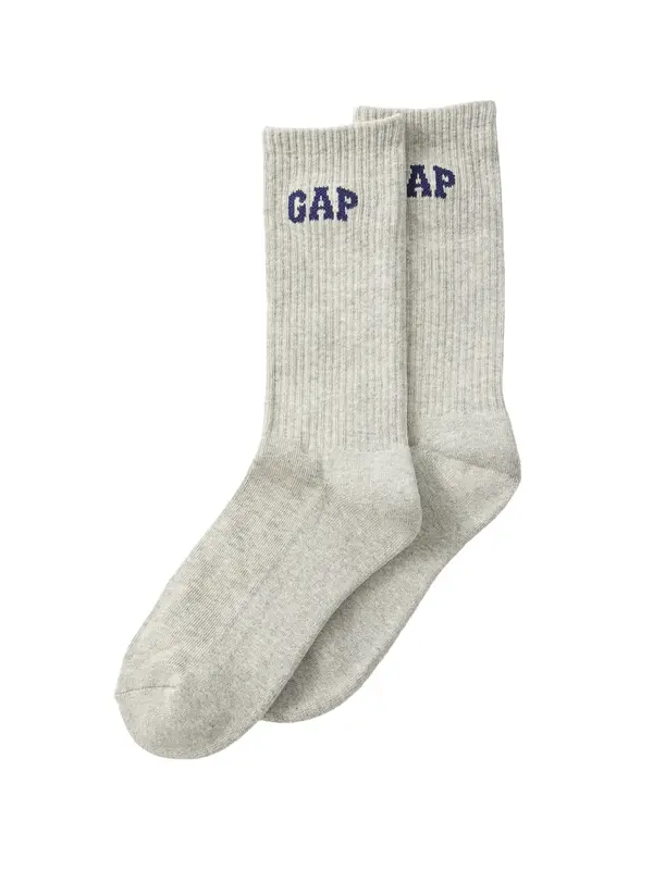 GAP GAP Nogavice  mornarska / pegasto siva