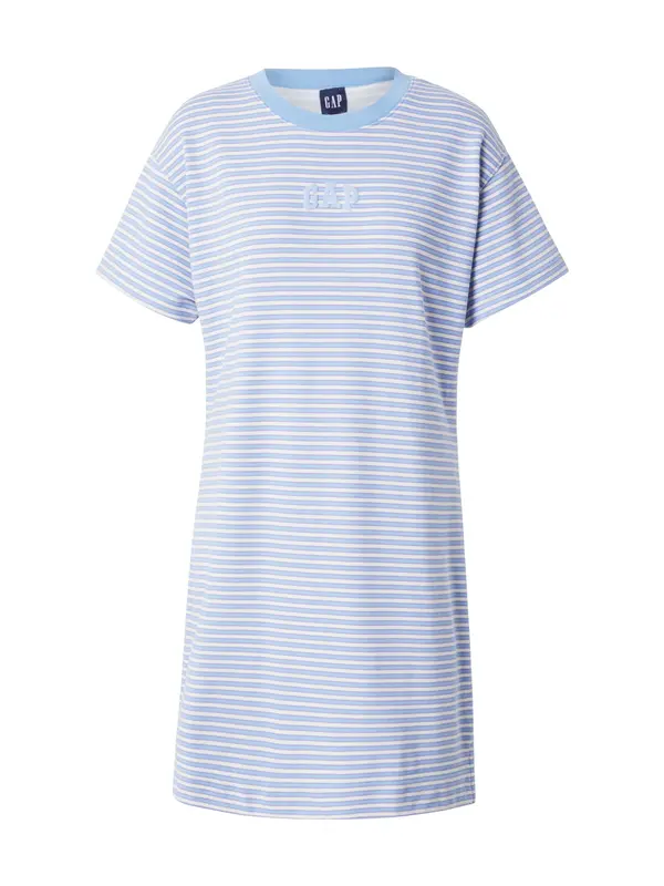 GAP GAP Obleka  svetlo modra / lila / bela