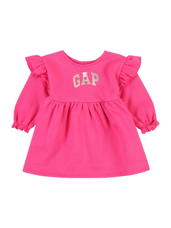 GAP GAP Obleka  temno siva / roza