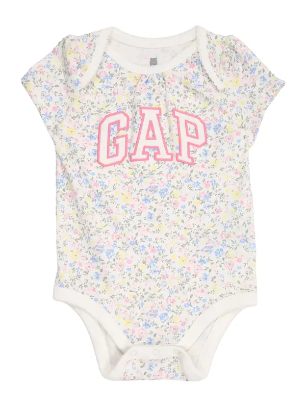 GAP GAP Pajac/bodi  modra / oliva / svetlo roza / bela