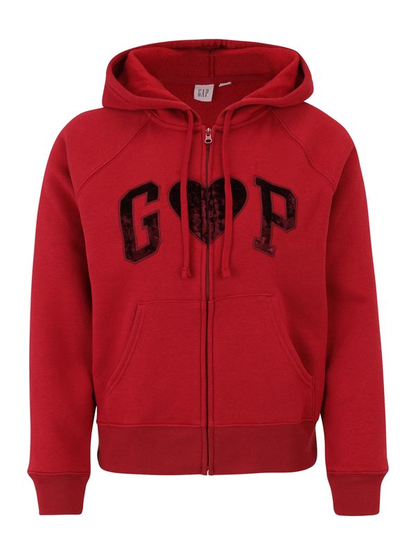 Gap Petite Gap Petite Jopa na zadrgo 'HERITAGE'  rdeča / temno rdeča / črna