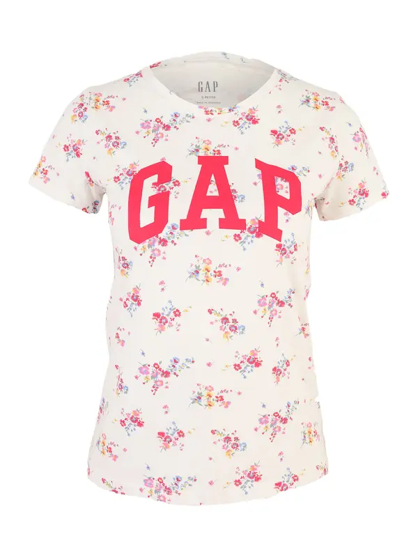 Gap Petite Gap Petite Majica 'CLASSIC'  modra / rumena / svetlo rdeča / off-bela