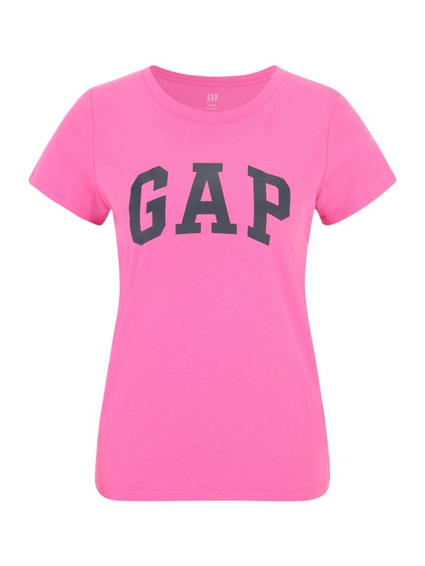 Gap Petite Gap Petite Majica 'Classic'  svetlo roza / črna