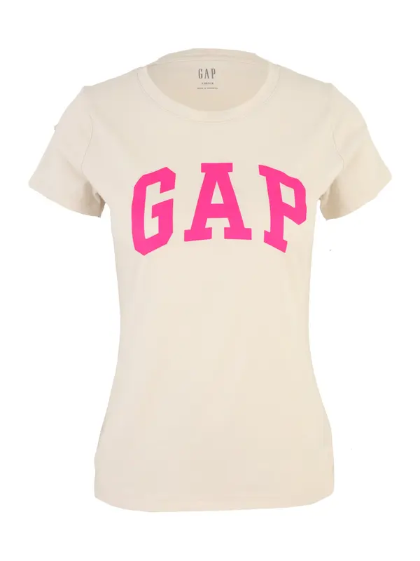 Gap Petite Gap Petite Majica 'CLSC'  kremna / roza