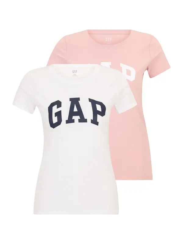 Gap Petite Gap Petite Majica 'FRANCHISE'  mornarska / roza / bela