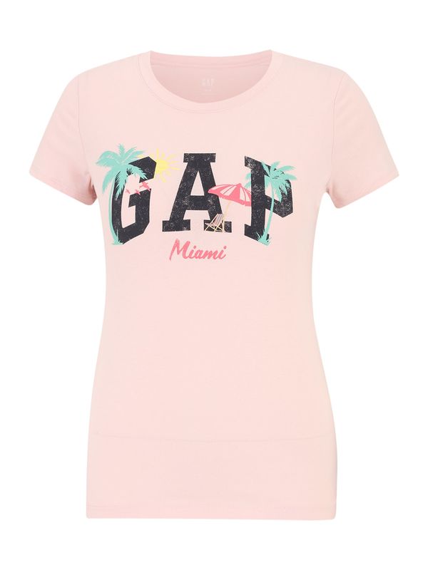 Gap Petite Gap Petite Majica  meta / pitaja / pastelno roza / črna