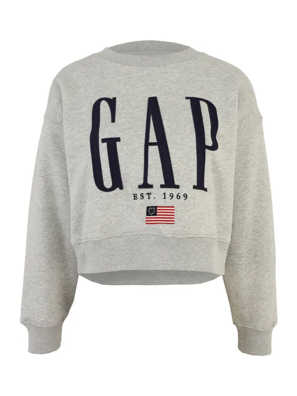 Gap Petite Gap Petite Majica  siva / rdeča / črna