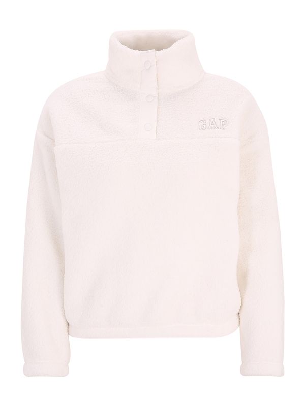 Gap Petite Gap Petite Pulover  srebrna / bela