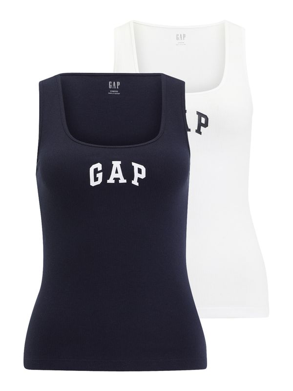 Gap Petite Gap Petite Top  mornarska / bela