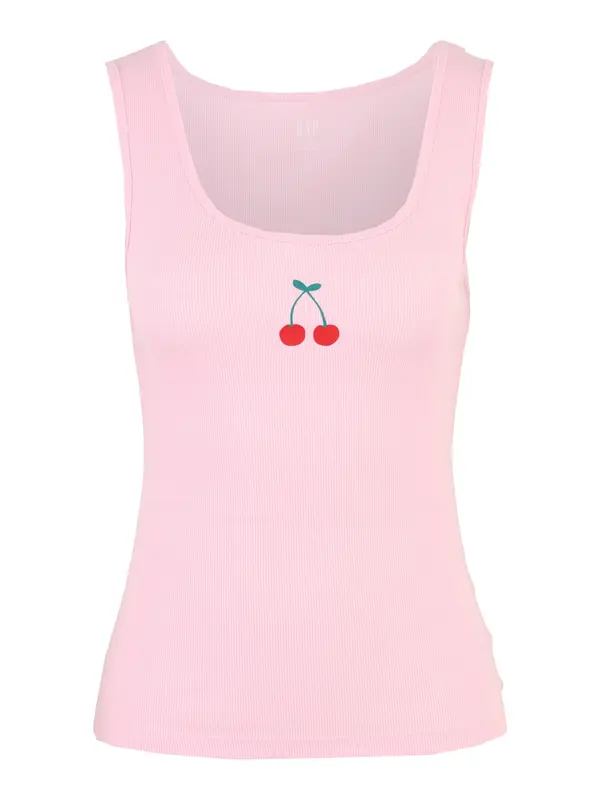 Gap Petite Gap Petite Top  zelena / roza / rdeča