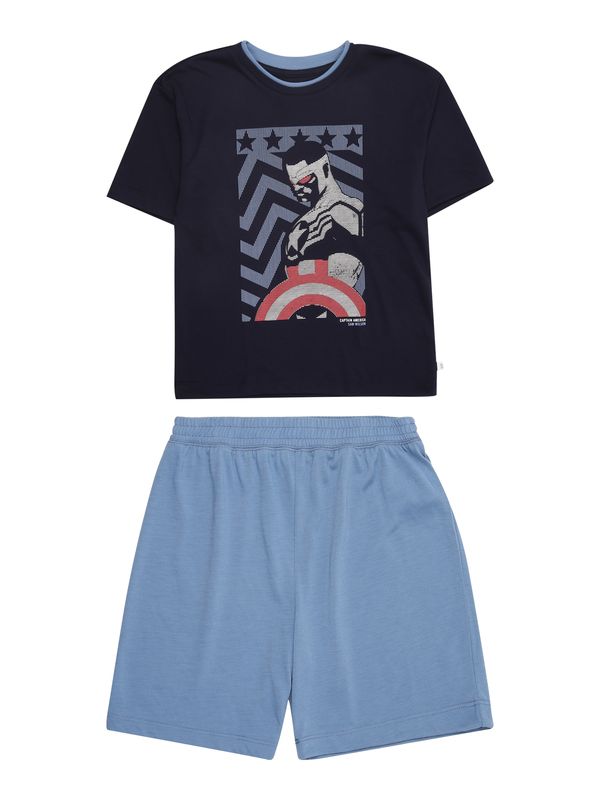 GAP GAP Pižama  nočno modra / opal / melona / off-bela