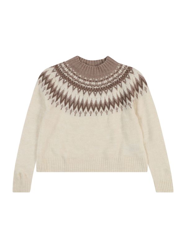 GAP GAP Pulover 'FAIRISLE'  bež / rjava